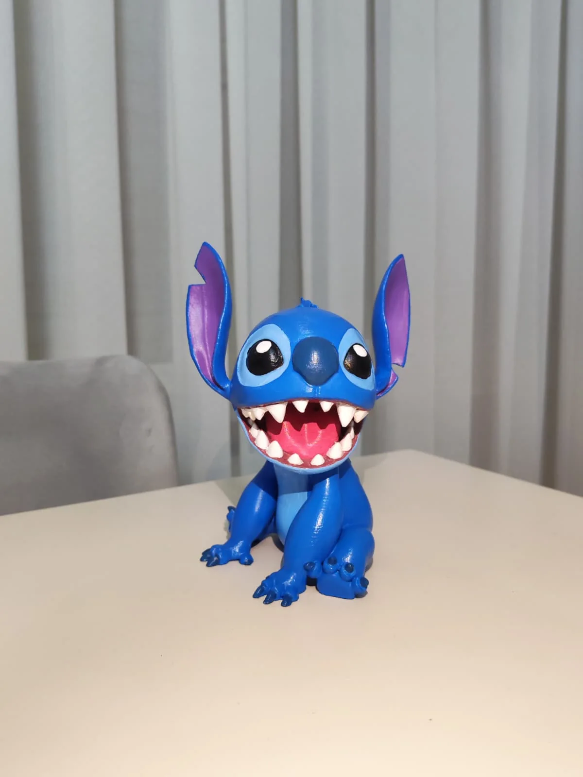 Stitch El Boyaması Figür